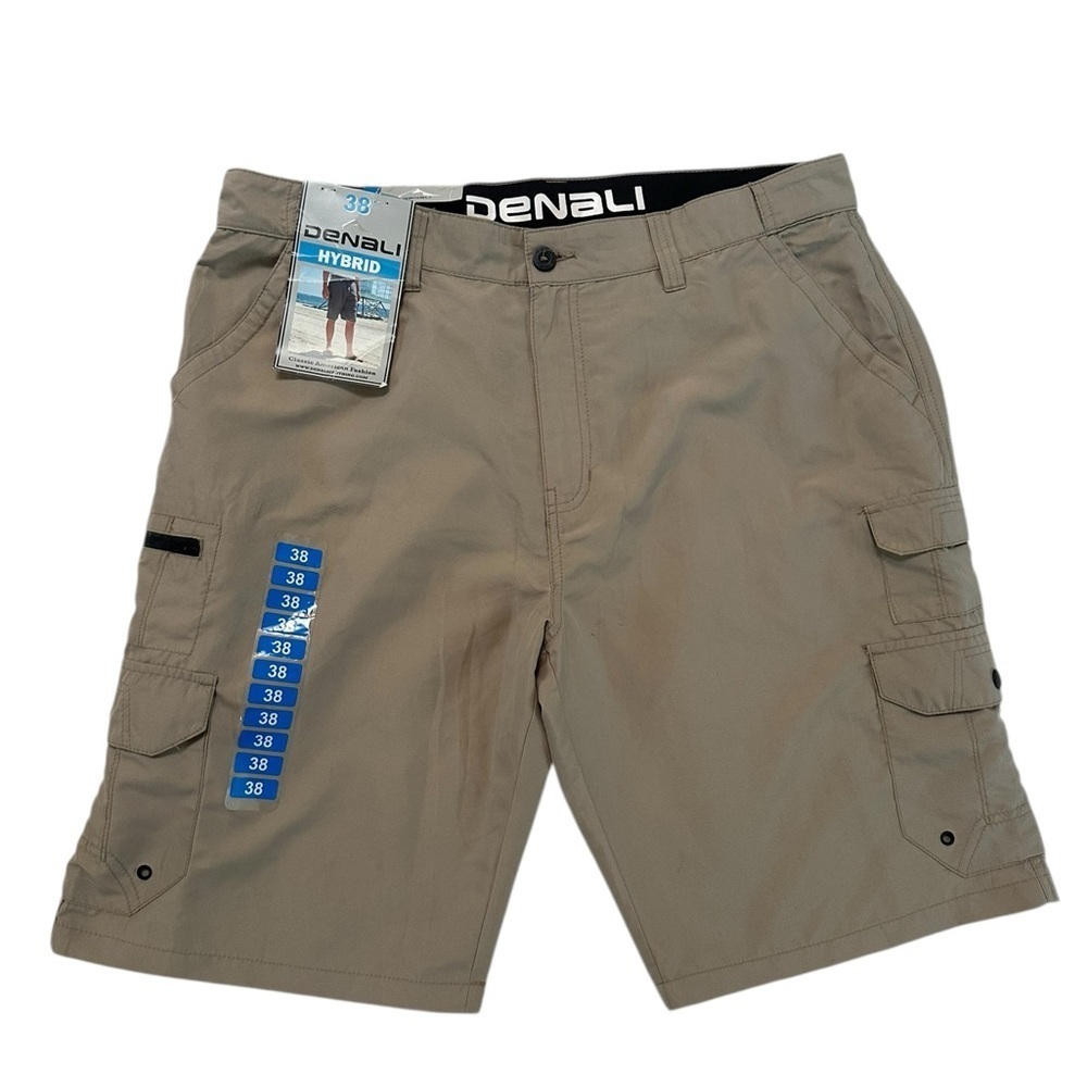 Denali Hybrid Delta Khaki Shorts Mens 38 Hiking Outdoor Pants NWT